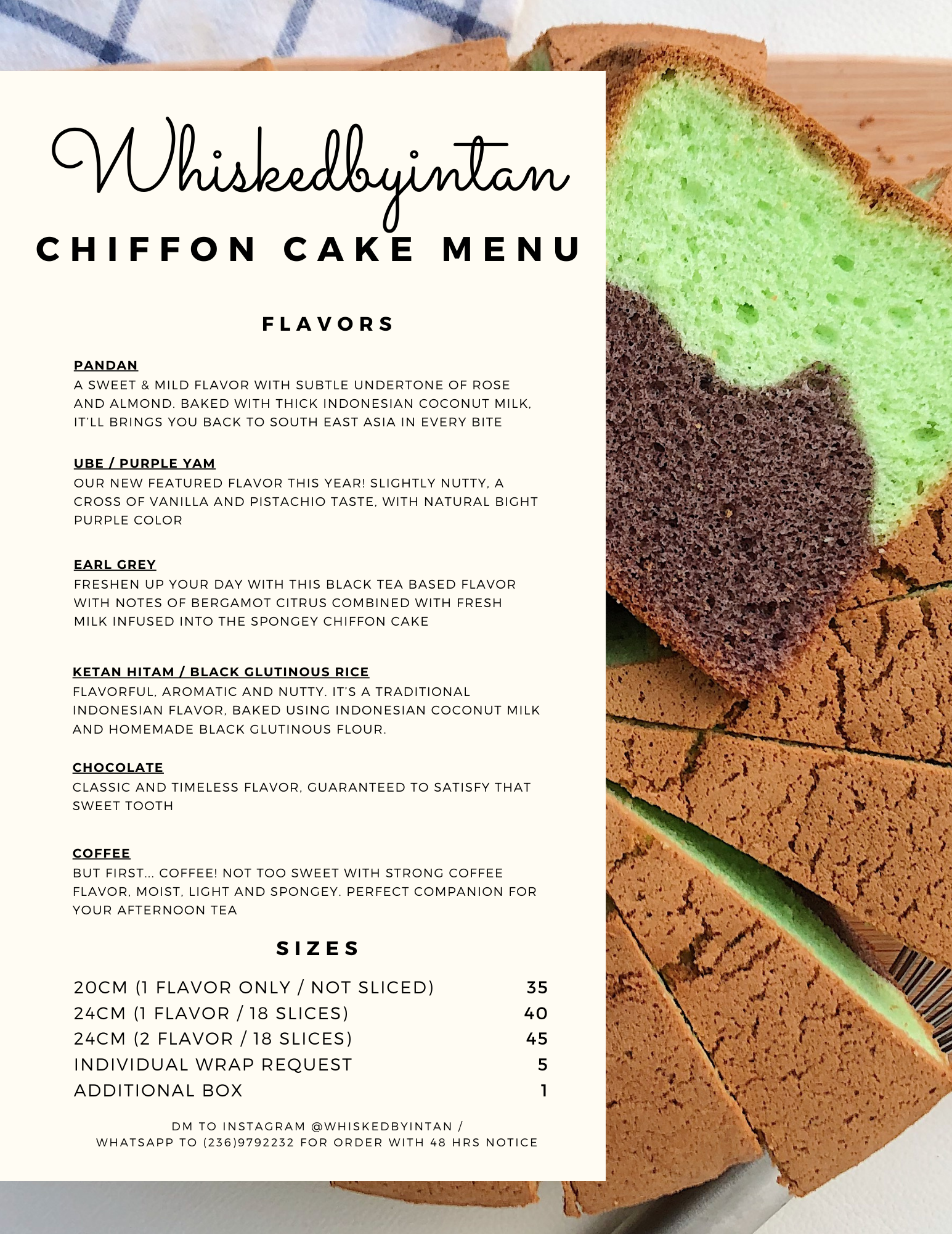 Chiffon Cake